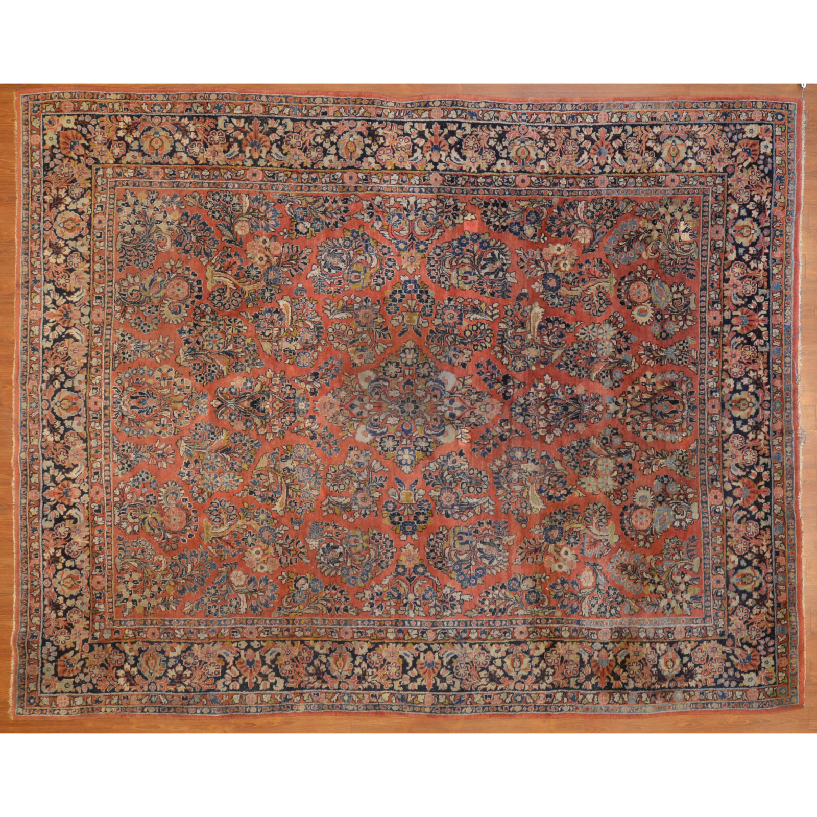 SEMI ANTIQUE SAROUK RUG PERSIA  29ddfa