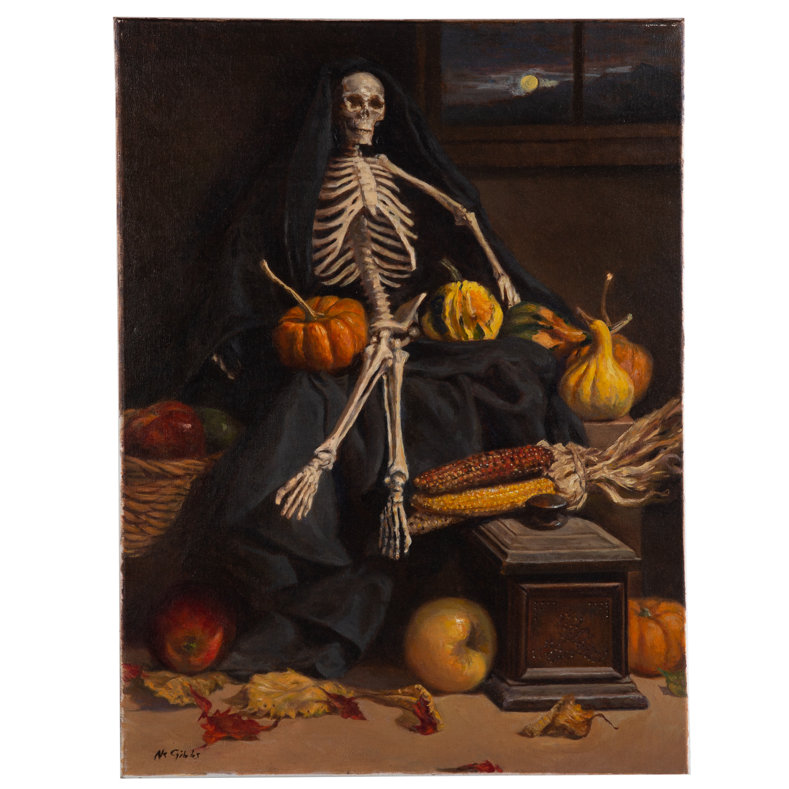 NATHANIEL K. GIBBS. SKELETON STILL