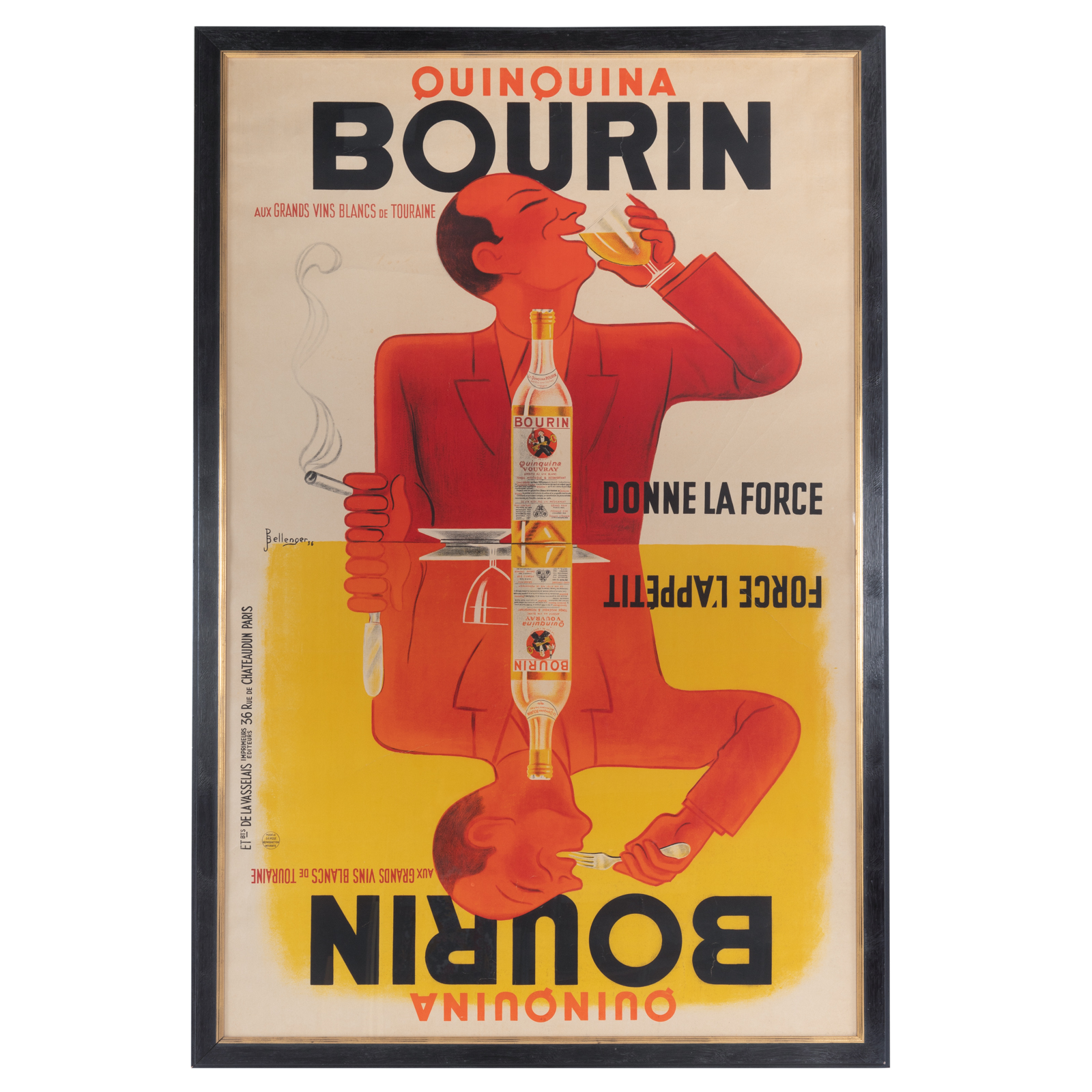 PIERRE BELLENGER QUINQUINA BOURIN  29de76