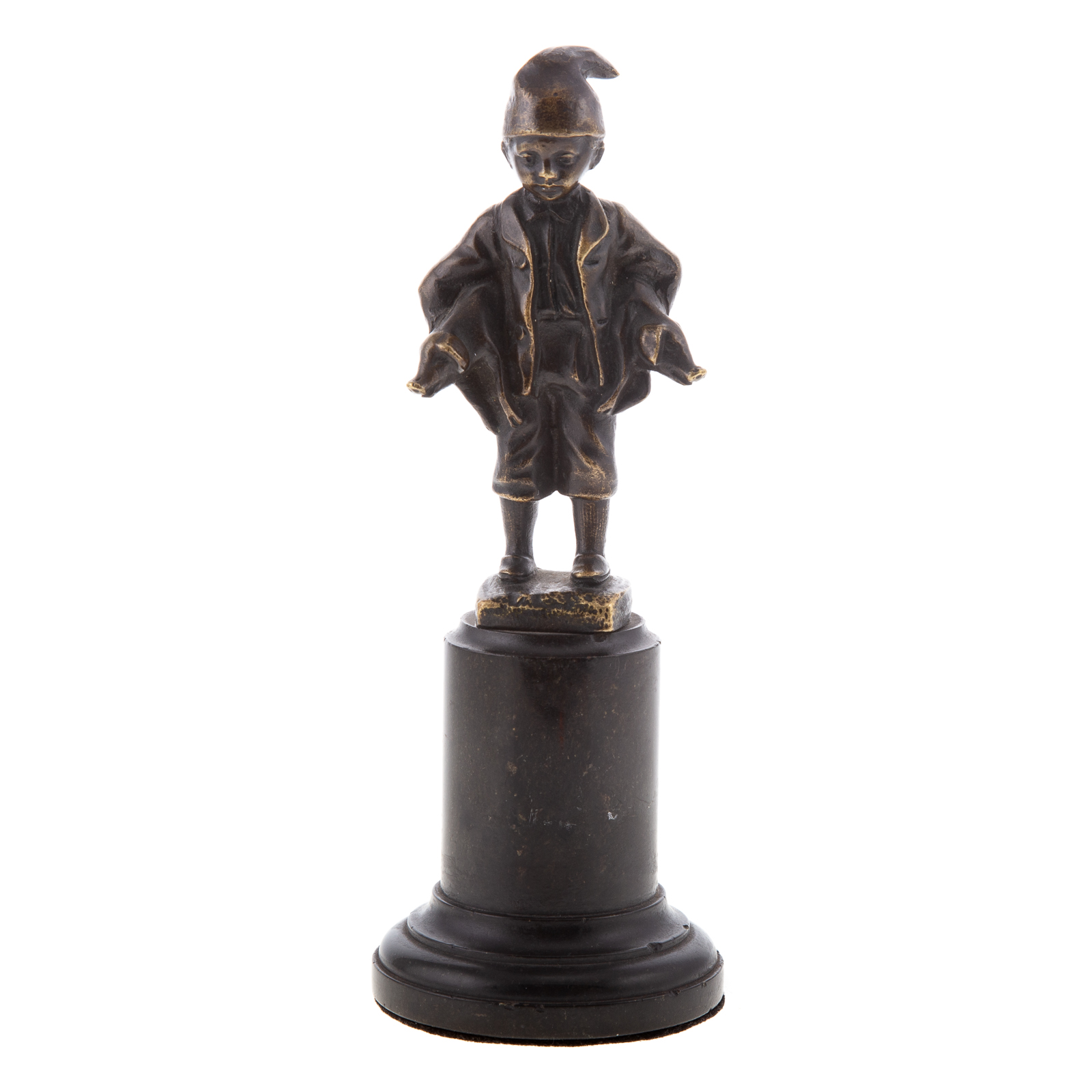 CONTINENTAL BRONZE FIGURE BOY 29dea1