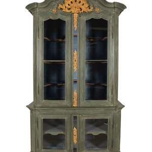 A French or Italian Painted Vitrine 2a0ee1