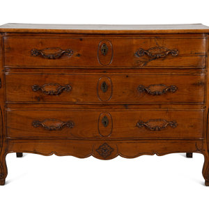 A Louis XV Provincial Fruitwood