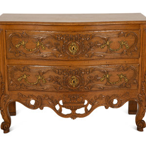 A French Provincial Carved Oak