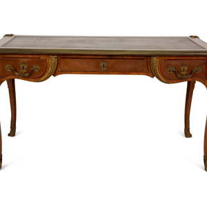 A Louis XV Style Bureau Plat 19th 2a0f75