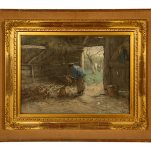 Anton Mauve Dutch 1838 1888 Peasants 2a1007