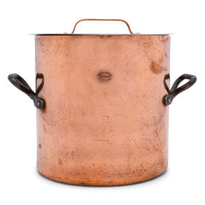 A German Copper Stock Pot Koessler  2a1251