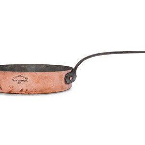 An American Copper Saut Pan Ludwig 2a1263