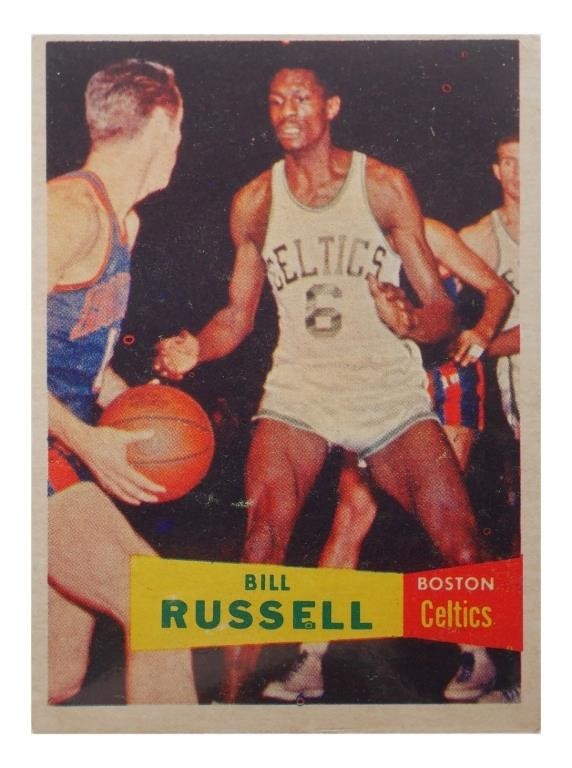 SPORTS CARD: 1957 BILL RUSSELL