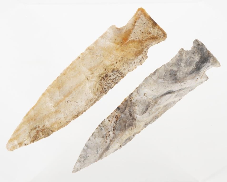 ARROWHEADS: (2) BOONE COUNTY SPEAR