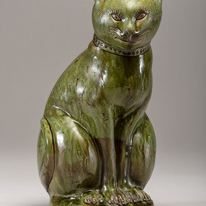 Ewanny Pottery
English
Seated Cat,