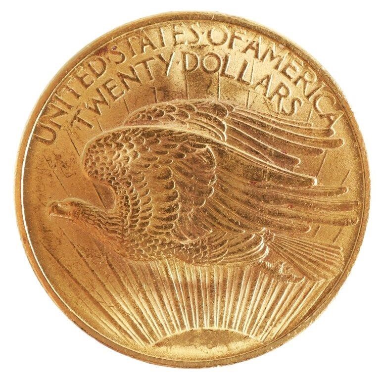 1908 US ST. GAUDENS DOUBLE EAGLE