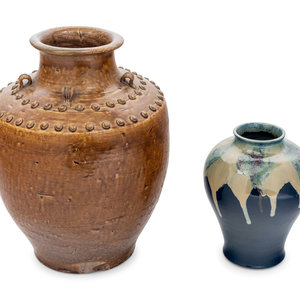 A Chinese Brown Glazed Stoneware