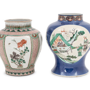 Two Chinese Porcelain Jars
the