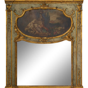 A Louis XV Style Painted and Parcel 2a198d