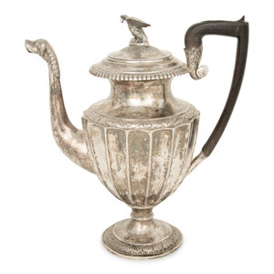 A Danish Silver Coffee Pot Assay 2a19ec