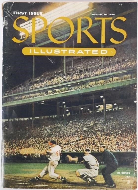 1954 FIRST ISSUE SPORTS ILLUSTRATED 2a1abd