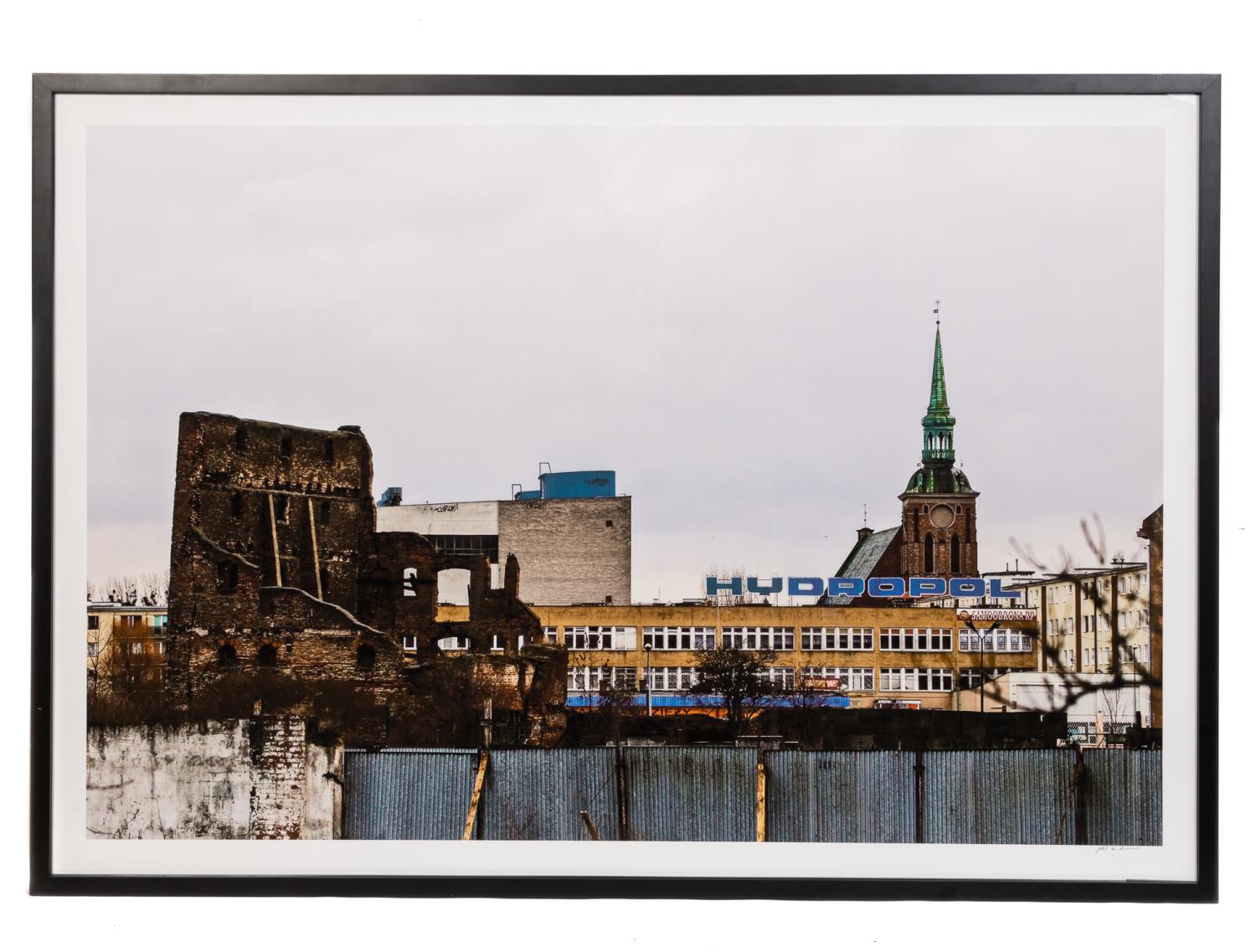 LARGE FORMAT PHOTOGRAPH CITY VIEW 29f642