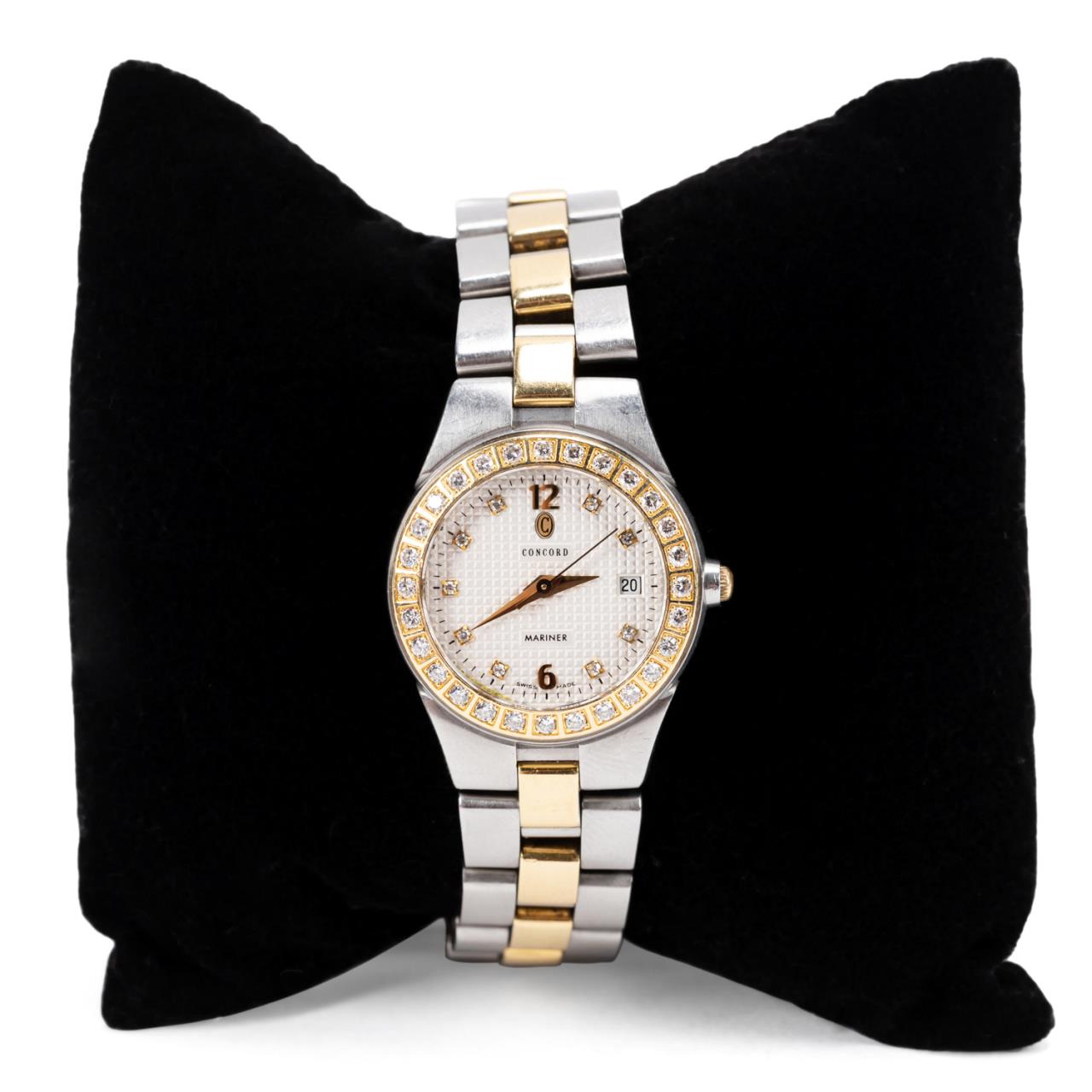 CONCORD LADIES STAINLESS DIAMOND 29f675