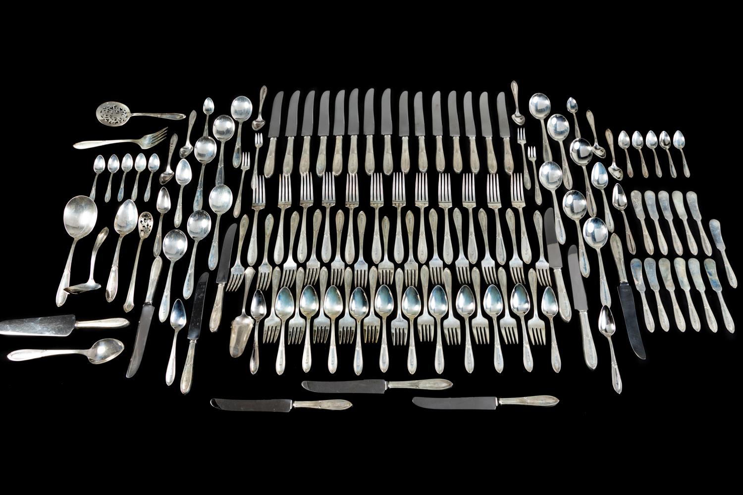 133PCS INTERNATIONAL STERLING FLATWARE 29f68e