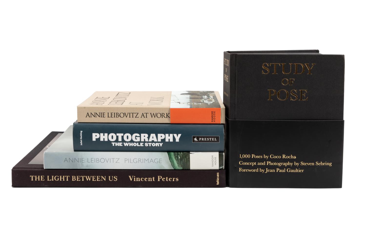 FIVE HARDCOVER BOOKS ON ART PHOTOGRAPHY