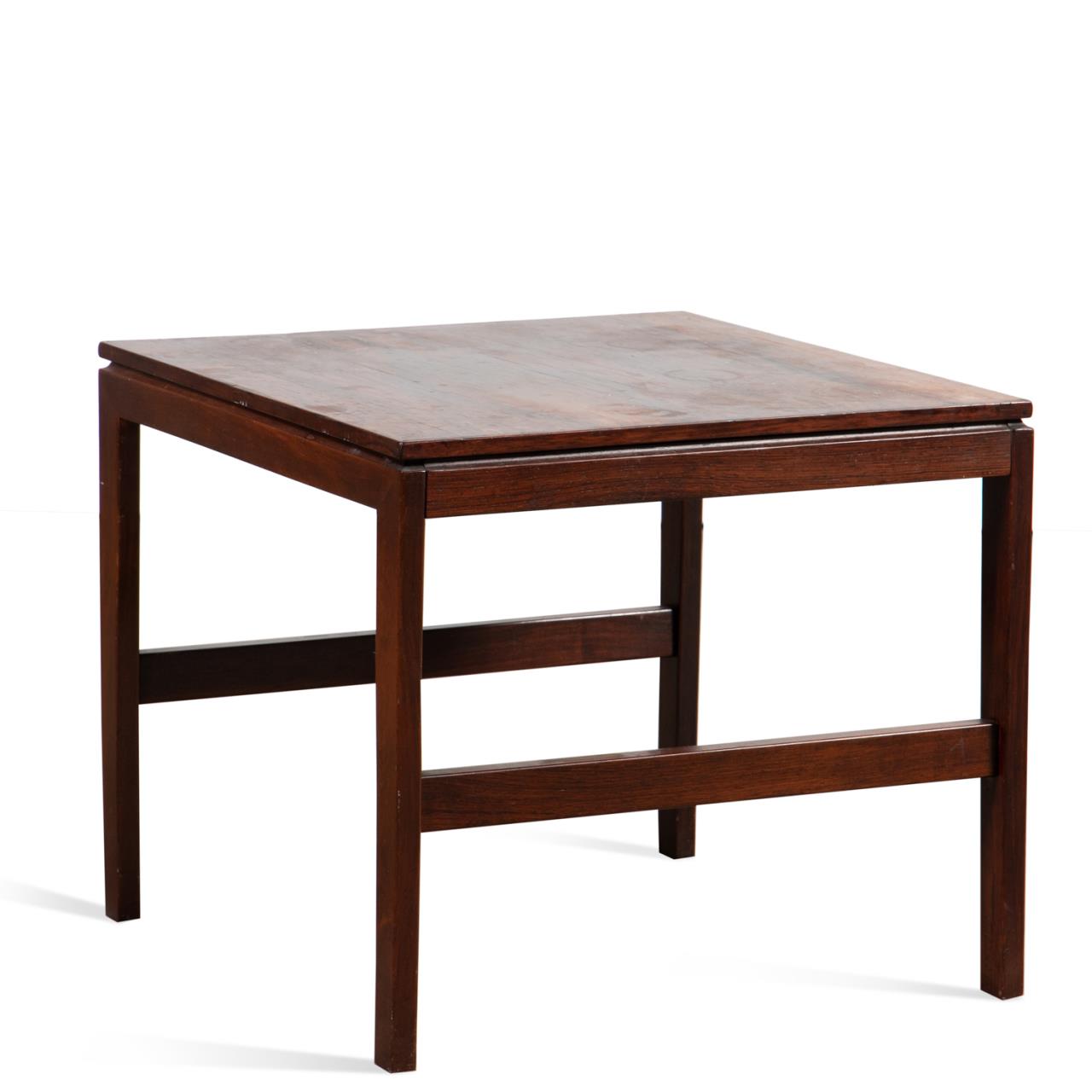 MODERNIST ROSEWOOD SIDE TABLE Likely 29f95a