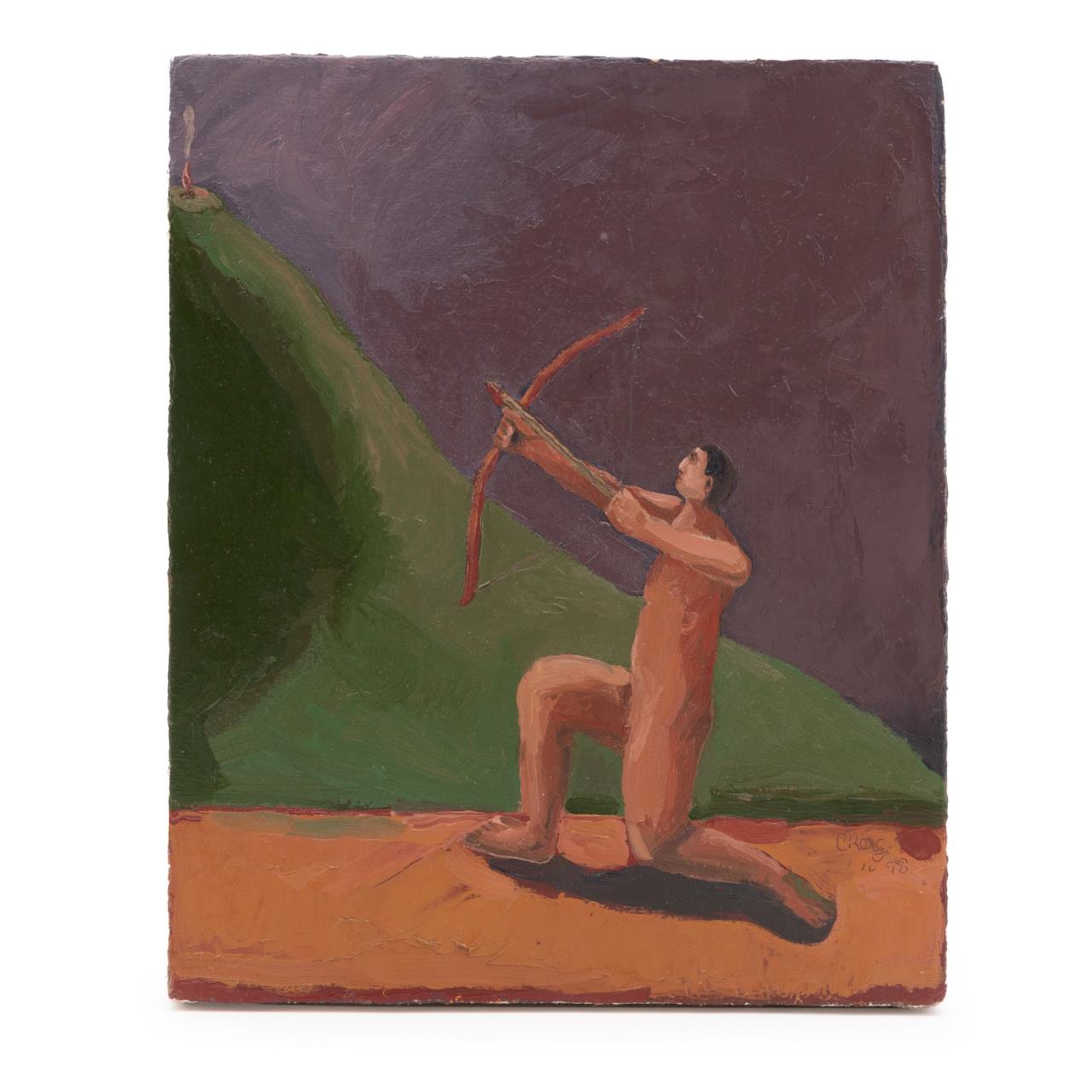 CHARLES KEIGER, "THE ARCHER", FIGURAL