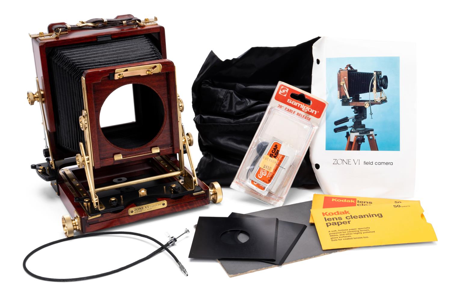 ZONE VI 4 X 5 FIELD CAMERA AND ACCESSORIES