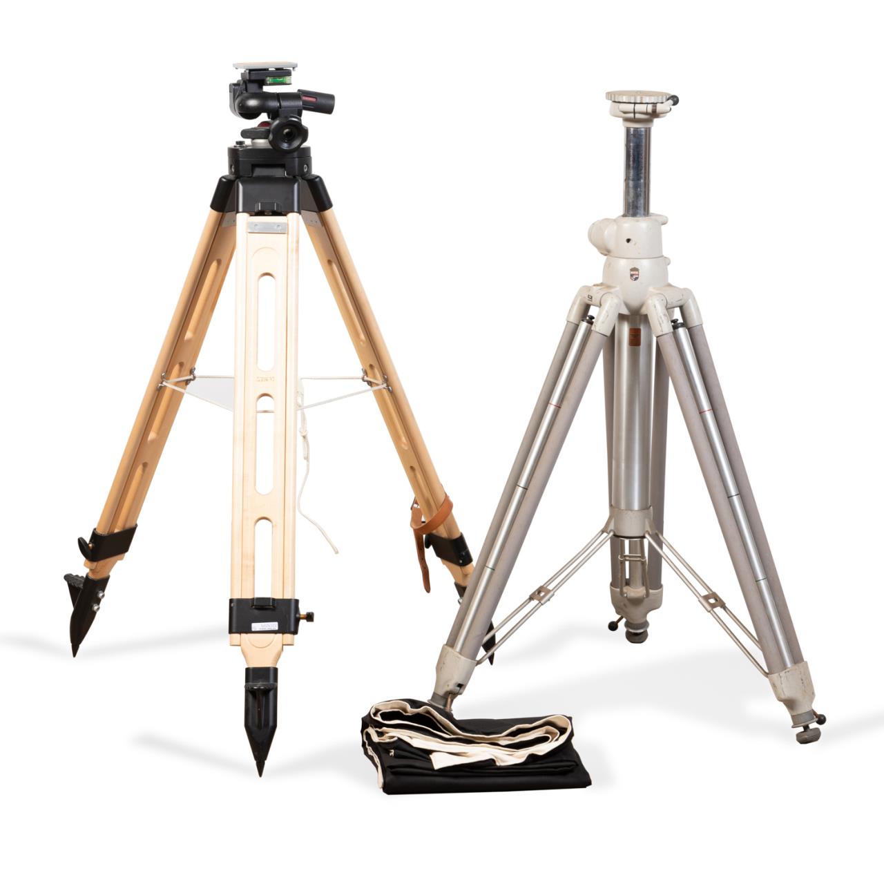  3 PCS TWO CAMERA TRIPODS LINHOF 29f98d