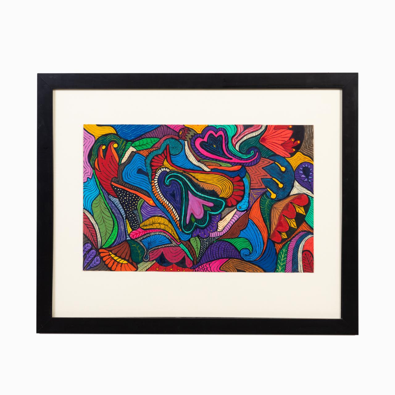 LINDA ANDERSON "MIGRAINE II" COLORFUL