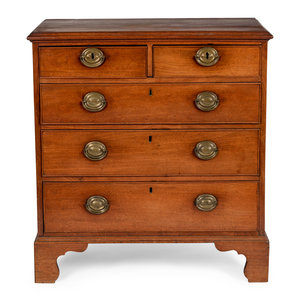 A Chippendale Walnut Chest of Drawers 19th 2a2d98