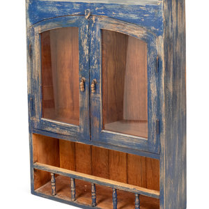 A Rustic Hanging Cabinet in Old 2a2dbc