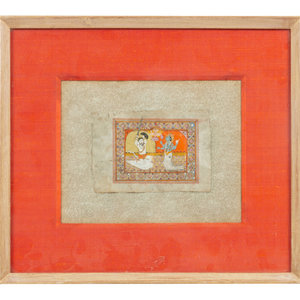 A Group of Three Mughal Miniatures Early 2a2ee4