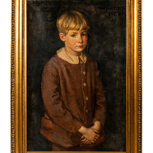 August Torsleff Danish 1884 1968 Portrait 2a30d9