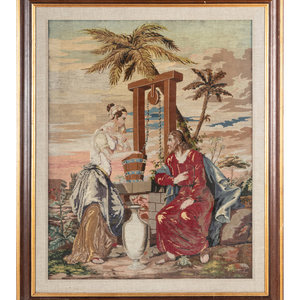 A Continental Tapestry Depicting