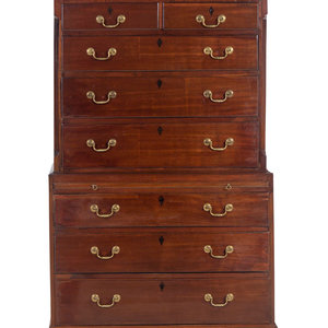 A George III Mahogany Chest-on-Chest
Late