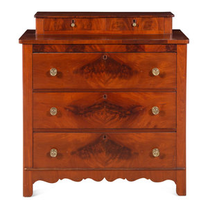 A Victorian Mahogany Chest of Drawers
Late