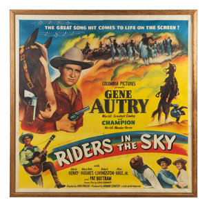 A Film Poster for Riders in the Sky