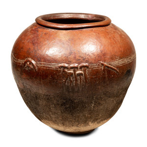 A Bobo Earthenware Storage Container
West
