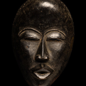 A Dan Wood Mask West Africa Ivory 2a3185