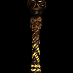 A Kalange Beaded Handle East Africa  2a318b