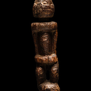 A Dogon Wood Standing Figure West 2a3188