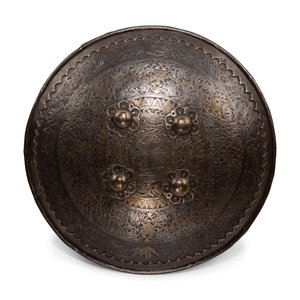 A Persian or Ottoman Sipar Shield Diameter 2a3190