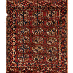 A Tekke Wool Rug Early 20th Century 4 2a31d5