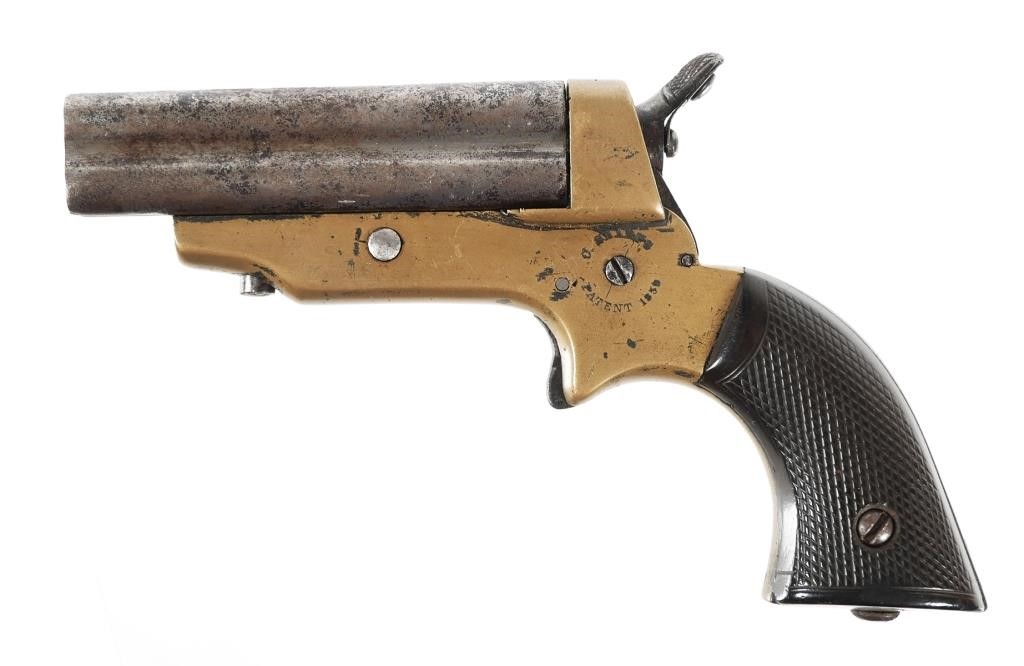 ANTIQUE SHARPS PEPPERBOX PISTOL 2a340b