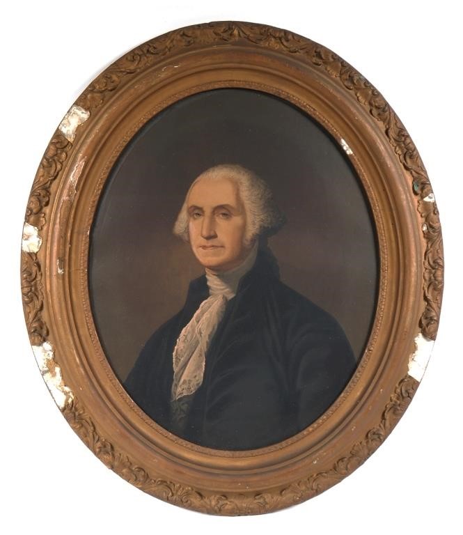 GEORGE WASHINGTON CHROMOLITHOGRAPH,