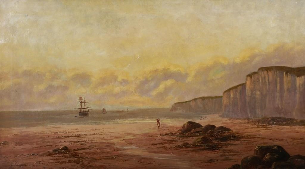 SIDNEY YATES JOHNSON, 19THC O/C, COASTAL