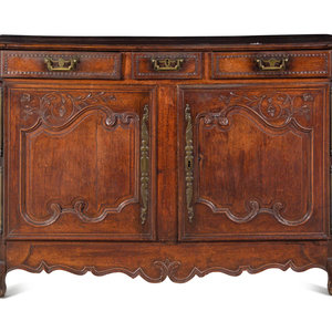 A French Provincial Carved Oak