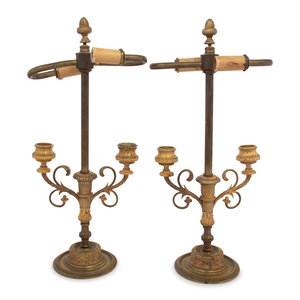 A Pair of French Gilt Bronze Two Light 2a3831