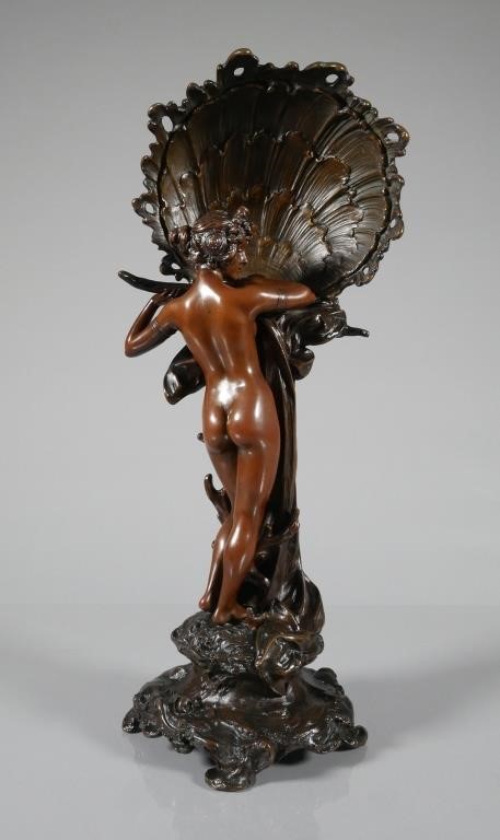 FRENCH ART NOUVEAU BRONZE NUDEMarked 2a383c