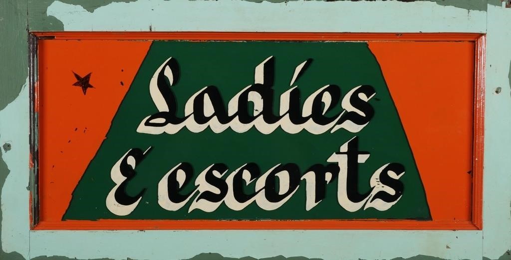 LADIES & ESCORTS 1900S PAINTED